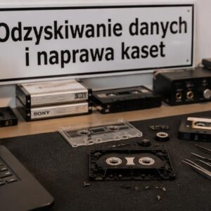 Odzyskiwanie danych z kaset wideo i audio – profesjonalna naprawa VHS, MiniDV, Hi8 i kaset magnetofonowych -RetroFILM.pl