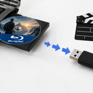 Profesjonalne przegrywanie płyt Blu-ray na pendrive