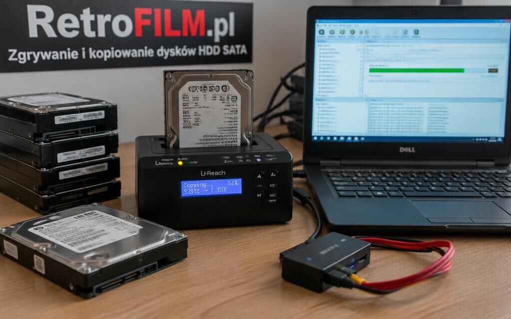 Zgrywanie i kopiowanie dysków HDD SATA Zgrywanie i kopiowanie dysków HDD SATA