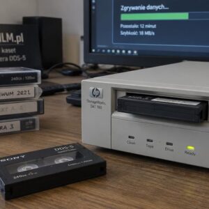 Zgrywanie z kaset do streamera DAT 72 72GB -1024x640