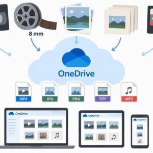 Zapis na chmurę ONEDRIVE - RetroFILM