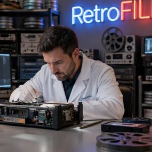 Zgrywanie kaset SLR tape – profesjonalna cyfryzacja i odzyskiwanie danych
